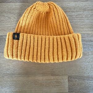 P&Co Mustard Fisherman’s Knit Beanie